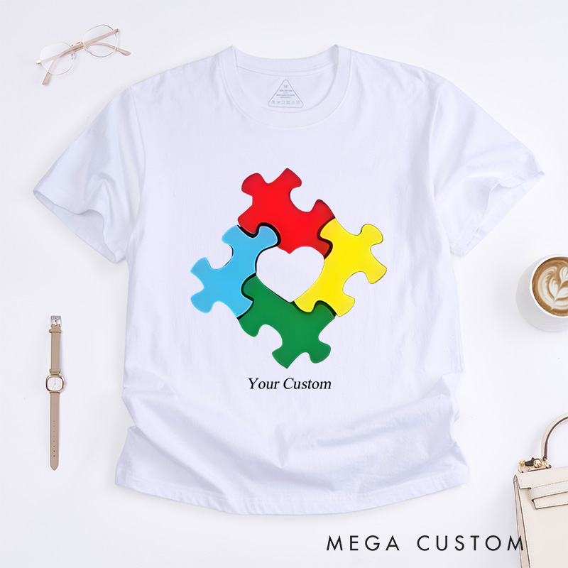 Personalized Mental Health Autism Awareness T-Shirt