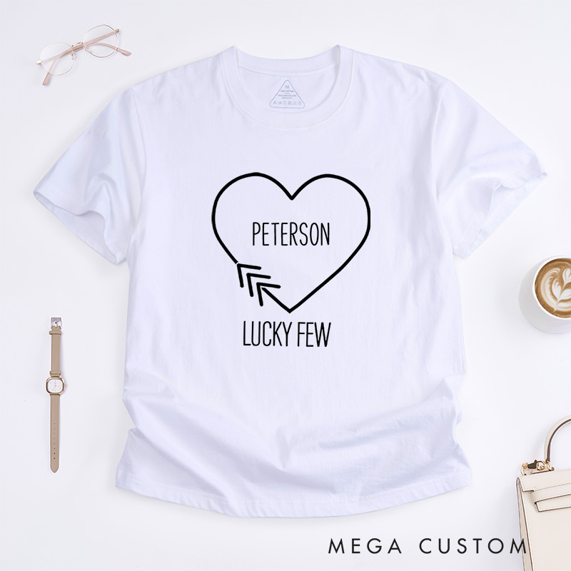 Personalized Down Lucky Few Syndrome Awareness T-Shirt