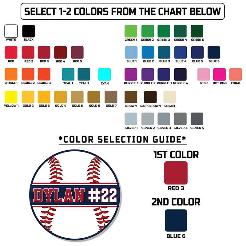 Personalized Graphic Baseball Fridge Magnet with Seam and Customizable Text  