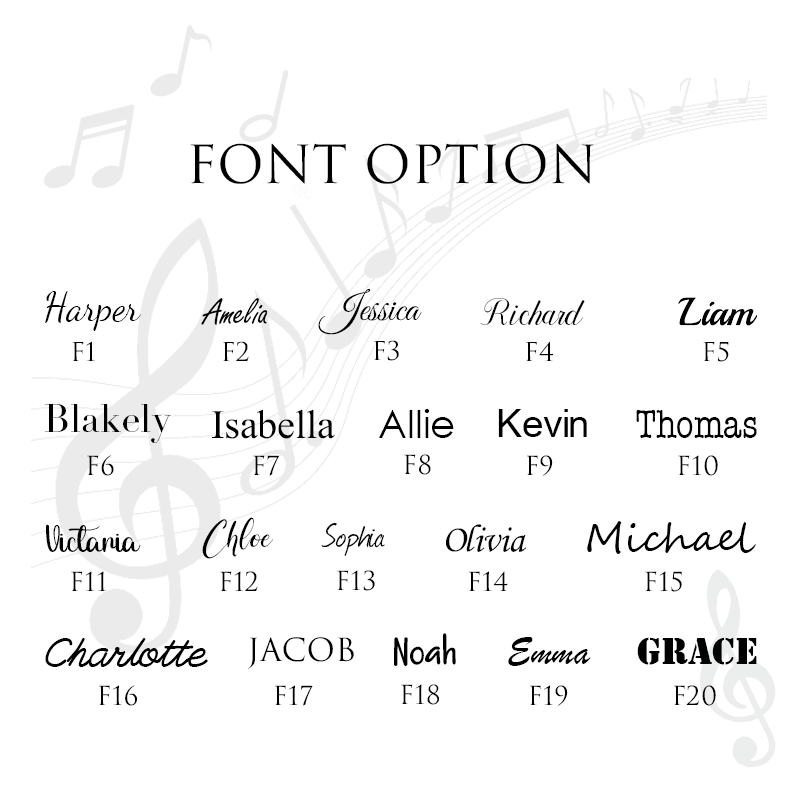 Personalized Music Teacher Appreciation Gift and Personalized Sheet Holder Bookmark Clip and Custom Engraved Name Piano Guitar Violin