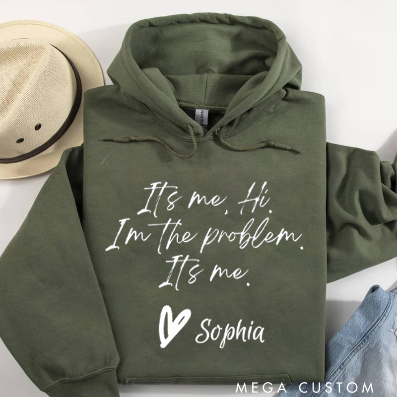 Personalized Classic Hoodies Fun and Witty Self-Reflection Bold Statement Graphic and Gifts for Pop Music Lovers Hoodie