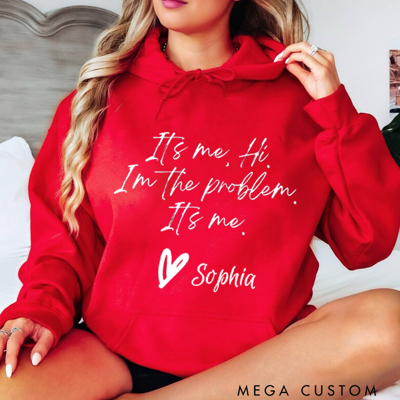 Personalized Classic Hoodies Fun and Witty Self-Reflection Bold Statement Graphic and Gifts for Pop Music Lovers Hoodie