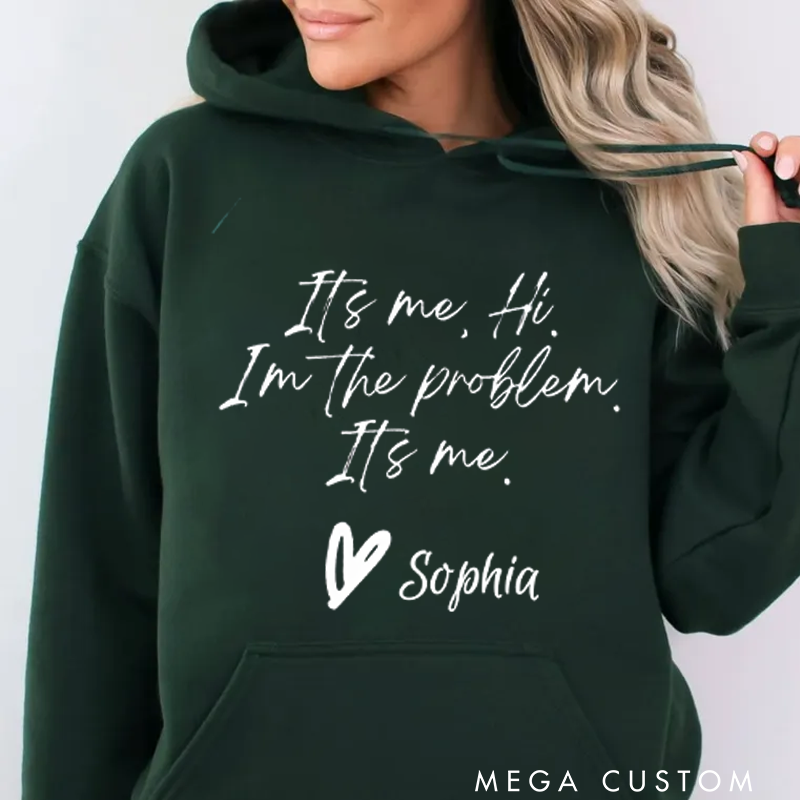 Personalized Classic Hoodies Fun and Witty Self-Reflection Bold Statement Graphic and Gifts for Pop Music Lovers Hoodie