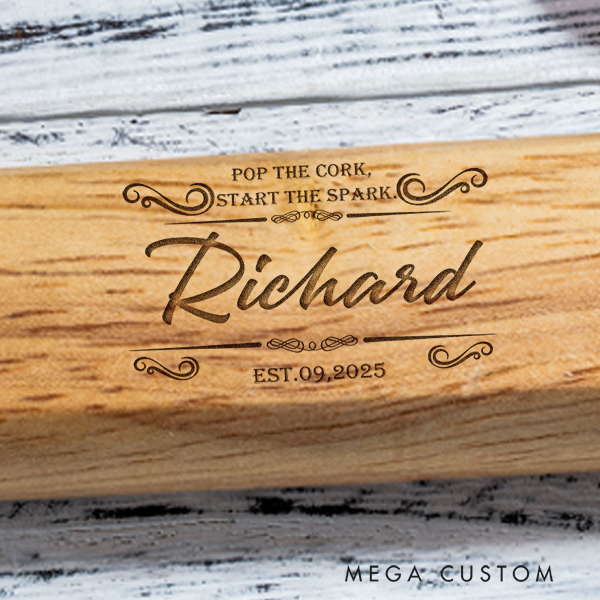Personalized Wooden Bottle Opener Laser Engraved Custom Bottle Opener Housewarming Gift New Homeowner Gift Birthday Christmas New Home Gift