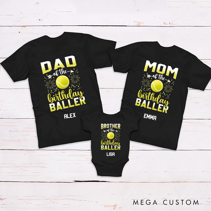 Personalized Family Tennis Matching Outfits Let the Whole Family Come Together in Style