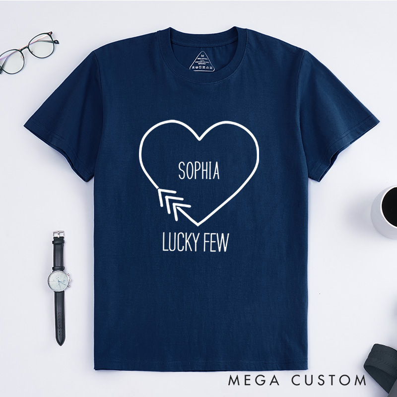 Personalized Down Lucky Few Syndrome Awareness T-Shirt