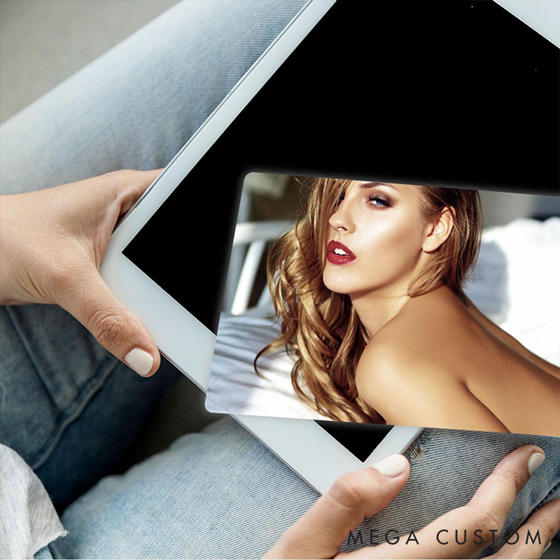 Personalized Boudoir Photo Wallet Card Valentine's Wallet Boudoir Photo Card with Message Custom Romantic Anniversary Keepsake Gift for Husband 