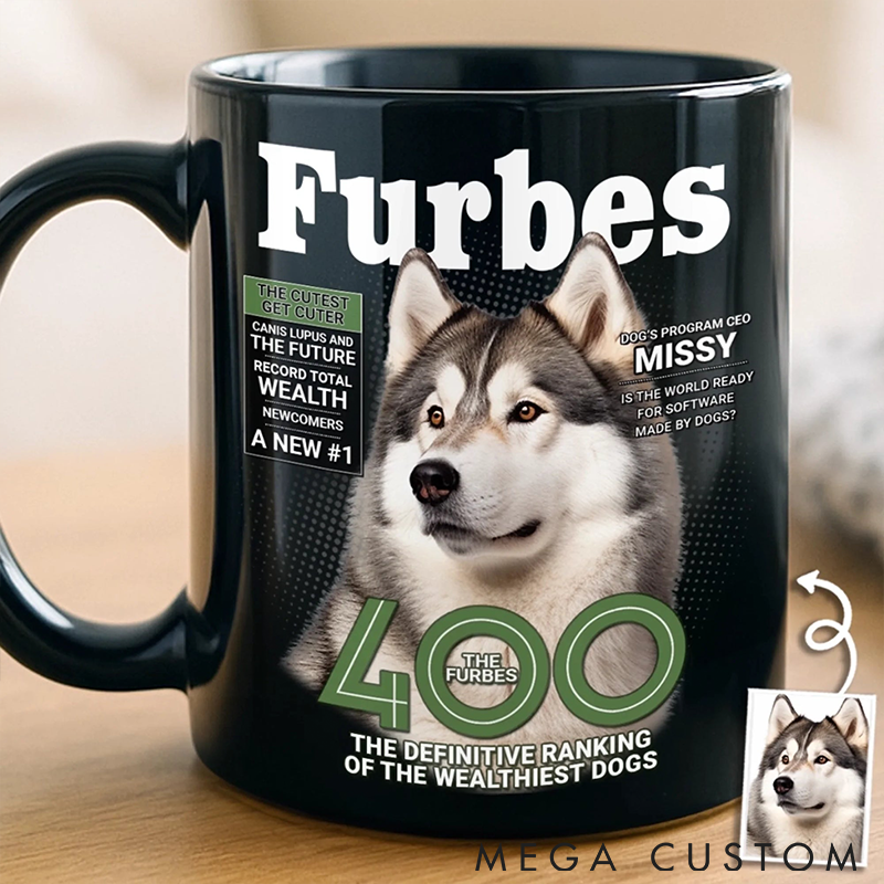 Personalized Pet Lover Sipping with My Fur Baby Mugs
