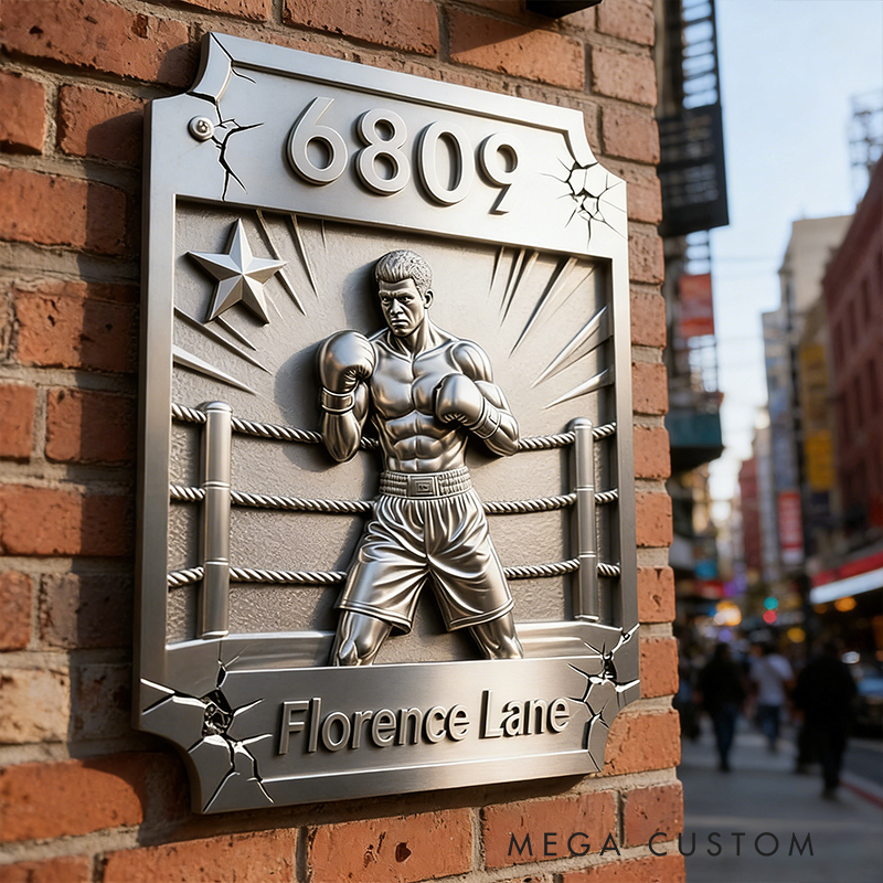 Personalized Metal Off Road Bike Door Plate Custom Text Perfect Gift for Motorcycle Enthusiasts