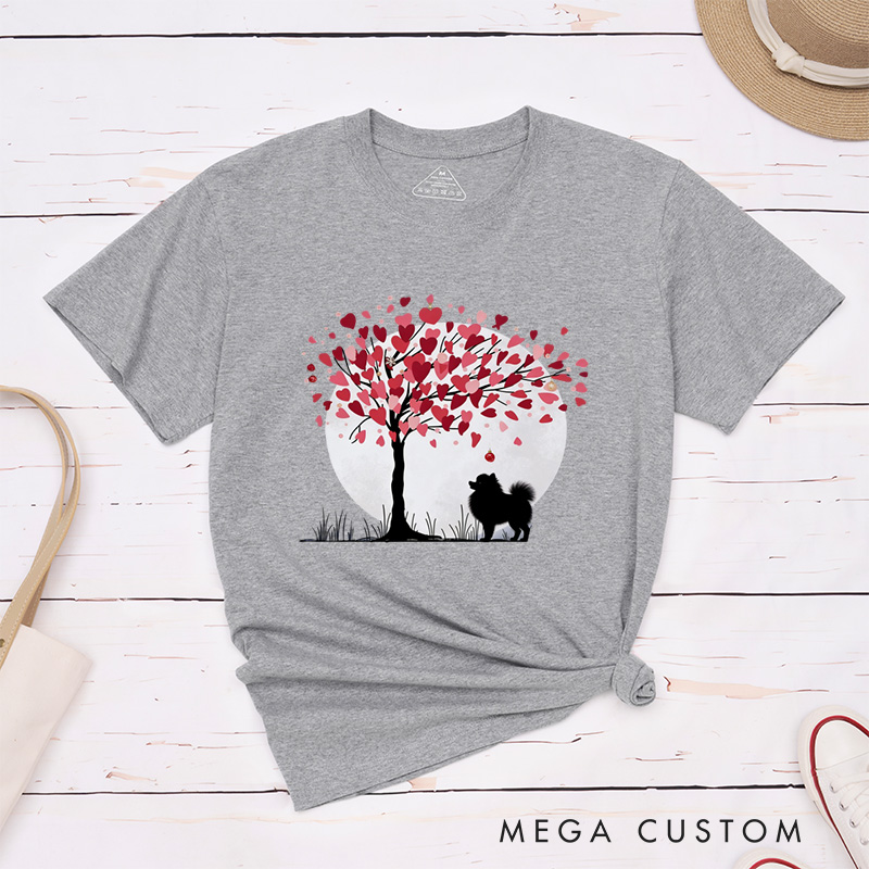 Personalized Pet Lover Funny Valentine Highland Cow T-Shirt