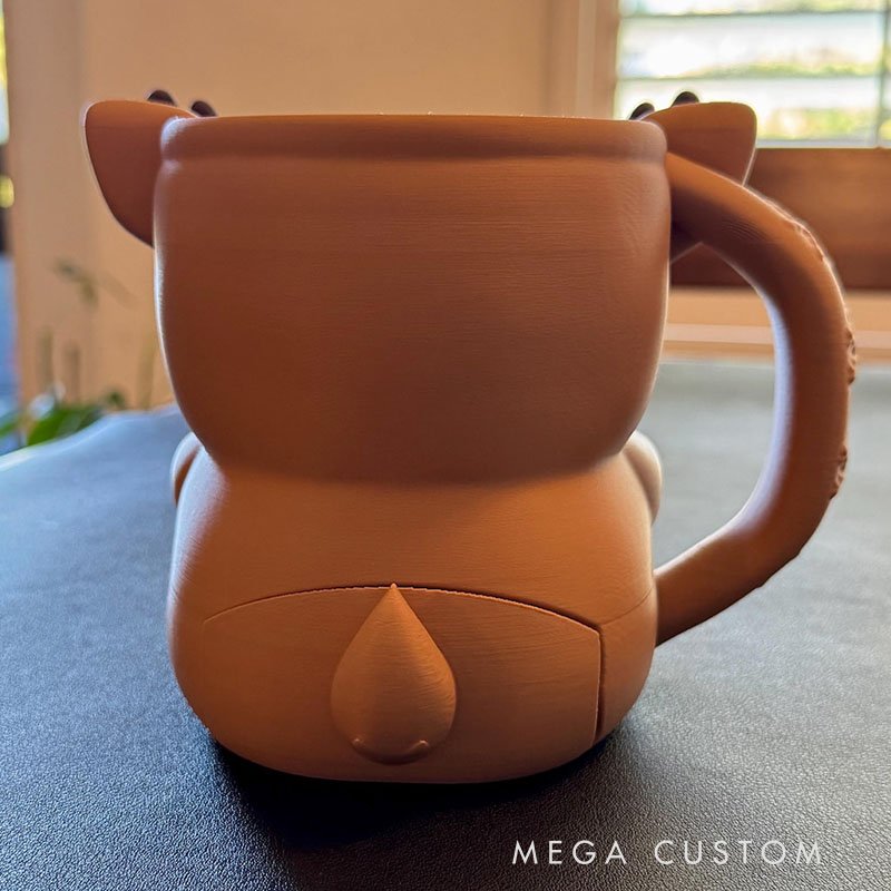 Reindeer Ice Cream Pint Holder 3D Printed with Spoon Slots & Snack Drawer