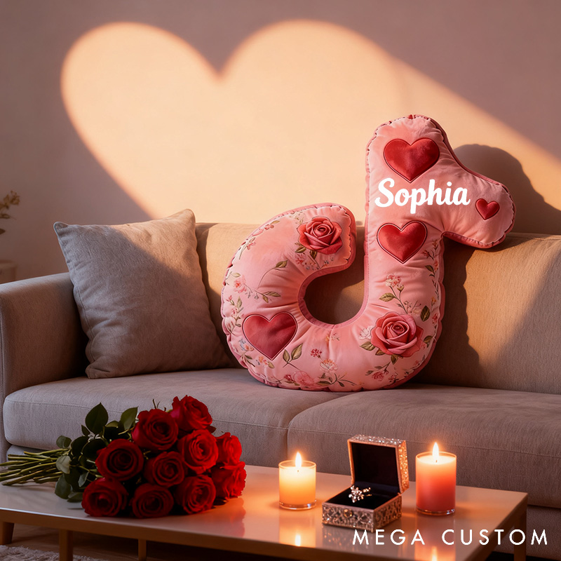 Personalized Musical Note Shaped Pillow with Name Soft Stuffed Toy for Kids Lover Music Lovers for Valentine's Day Anniversary Confession
