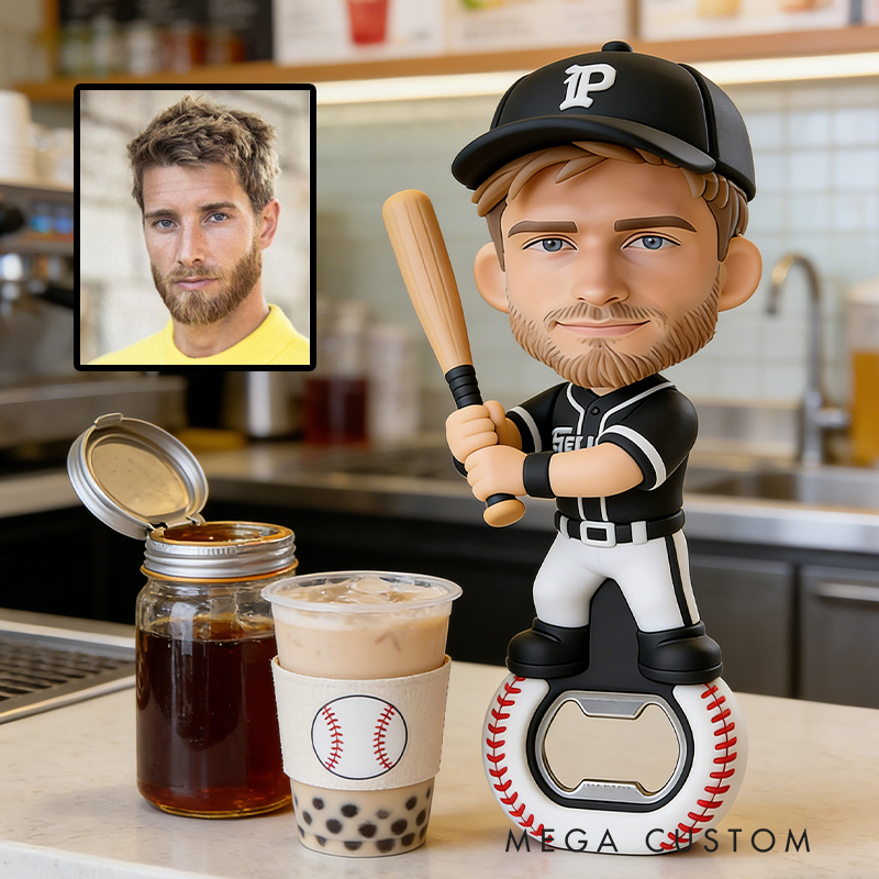 [Copy]Personalized Wooden Baseball Bottle Opener a Unique Keepsake for Your Favorite Sports Fan’s Collection