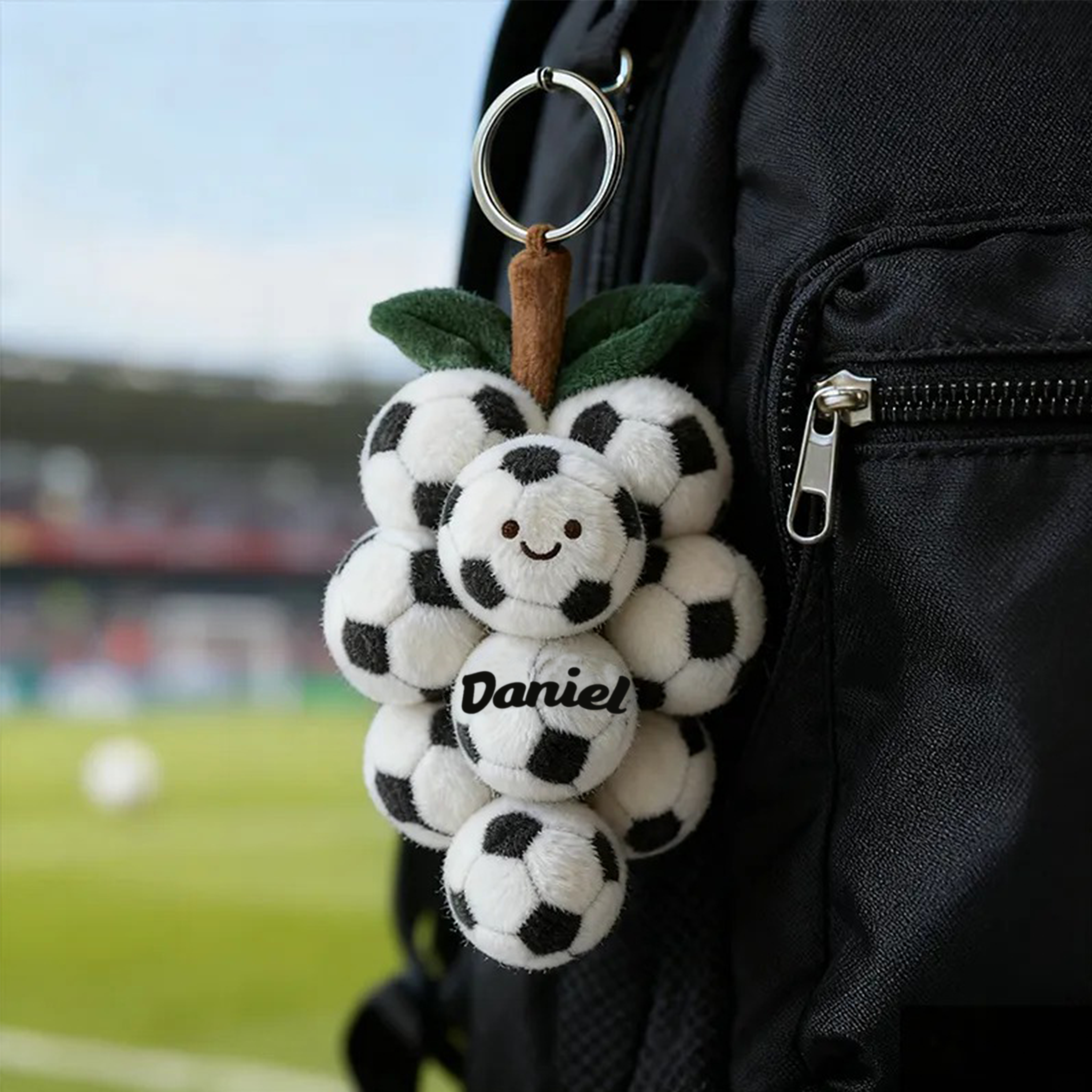 Personalized Cute Basketball Keychain for Athletes and Enthusiasts