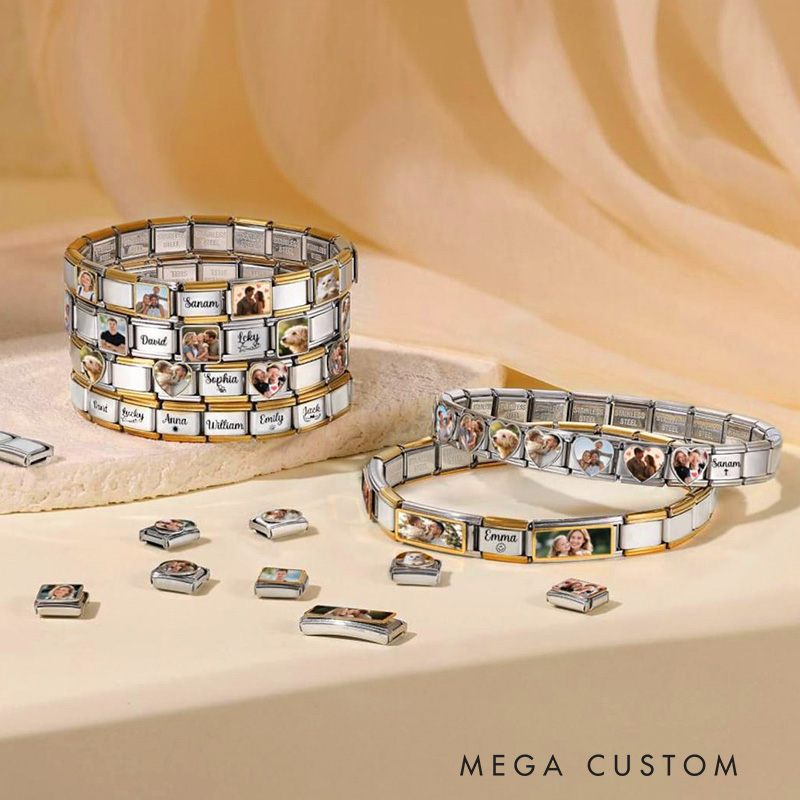 Personalized Couple Bracelets Valentine's Day Gifts Christmas Gifts