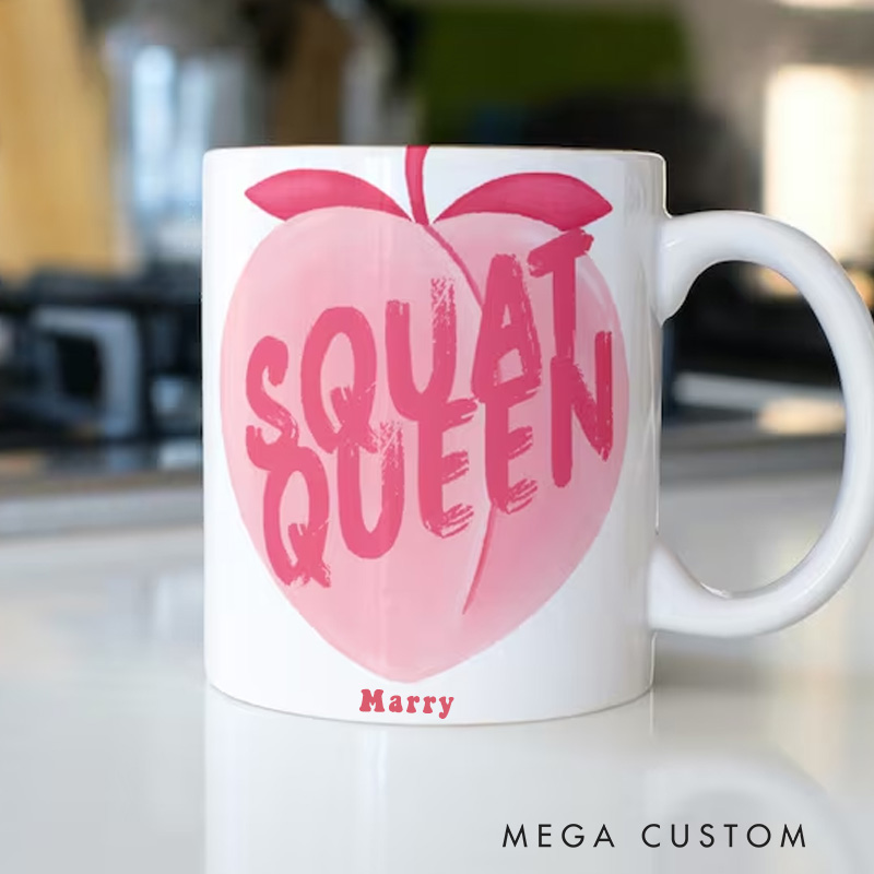 Personalized Gym Motivation Mug Quirky Gift Mug for Gym Lovers