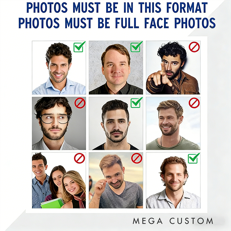 Personalized Biker Gifts Custom Motorcycle Cartoon Portrait from Photo Funny Rider Digital Poster Birthday Gift for Him