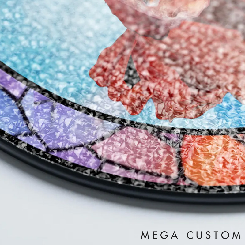 Personalized Pet Lover GoldFish Portrait Art Fish Gift for Fish Lovers Sun Catcher