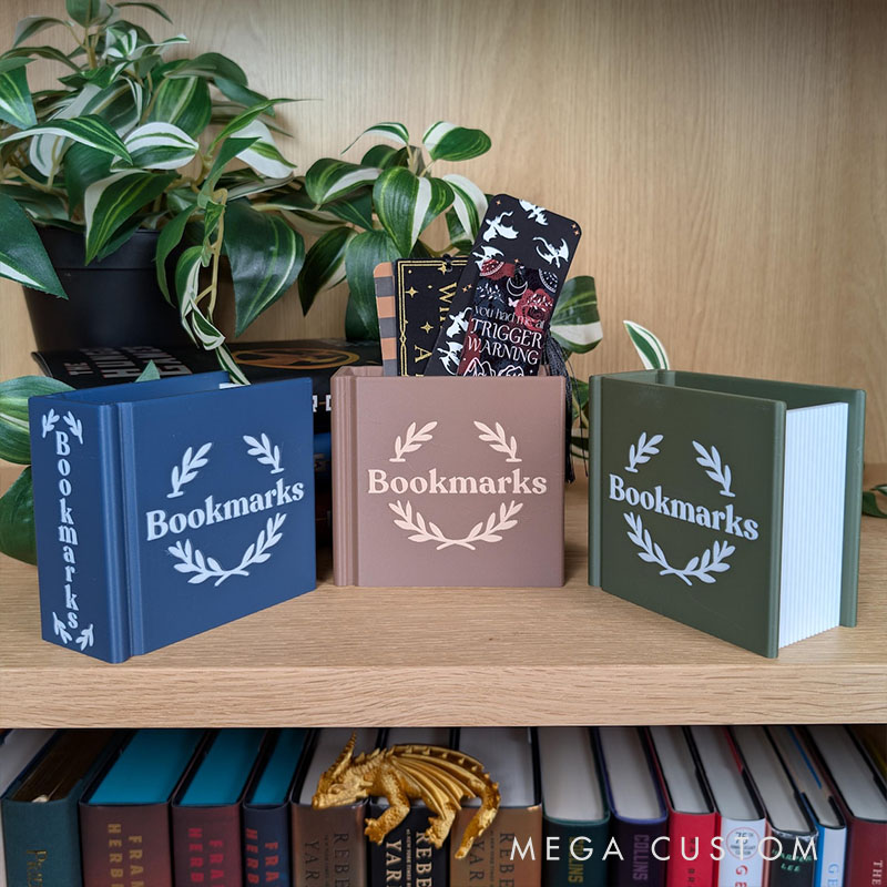 Bookmark Holder Gifts for Readers Book Accessories Booktok Bookish Bookshelf Decor Bookmarks Book Lover Gift Her Desk Pen Holder