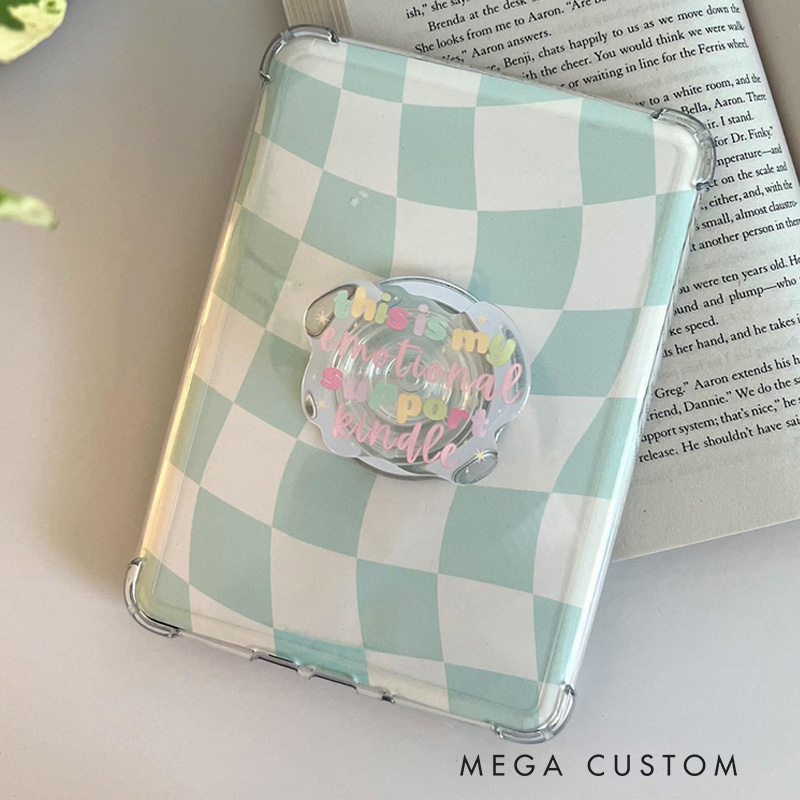 Emotional Support Kindle Magnetic Kindle Grip MagSafe Kindle Grip Magnetic Kindle Holder Kindle Accessories Bookish Gifts for Her
