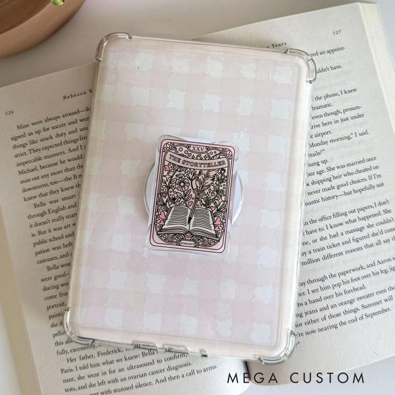 Romance Storyteller Tarot Card Magnetic Kindle Grip MagSafe Kindle Grip Magnetic Kindle Holder Kindle Accessories Bookish Gifts for Her
