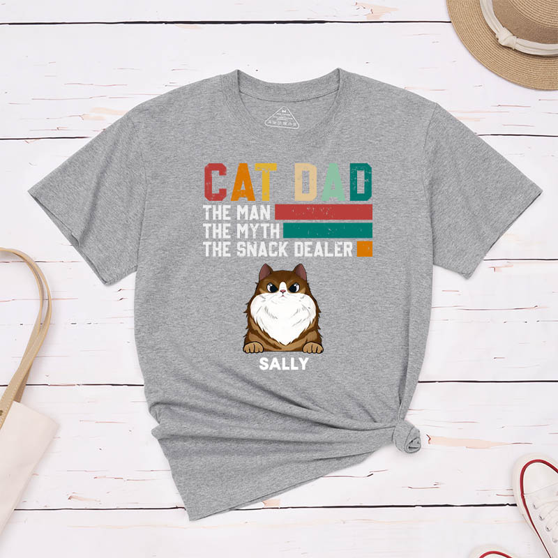 Personalized Professional Treat Negotiator T-Shirt Gifts for Pet Lover for Cat Lover