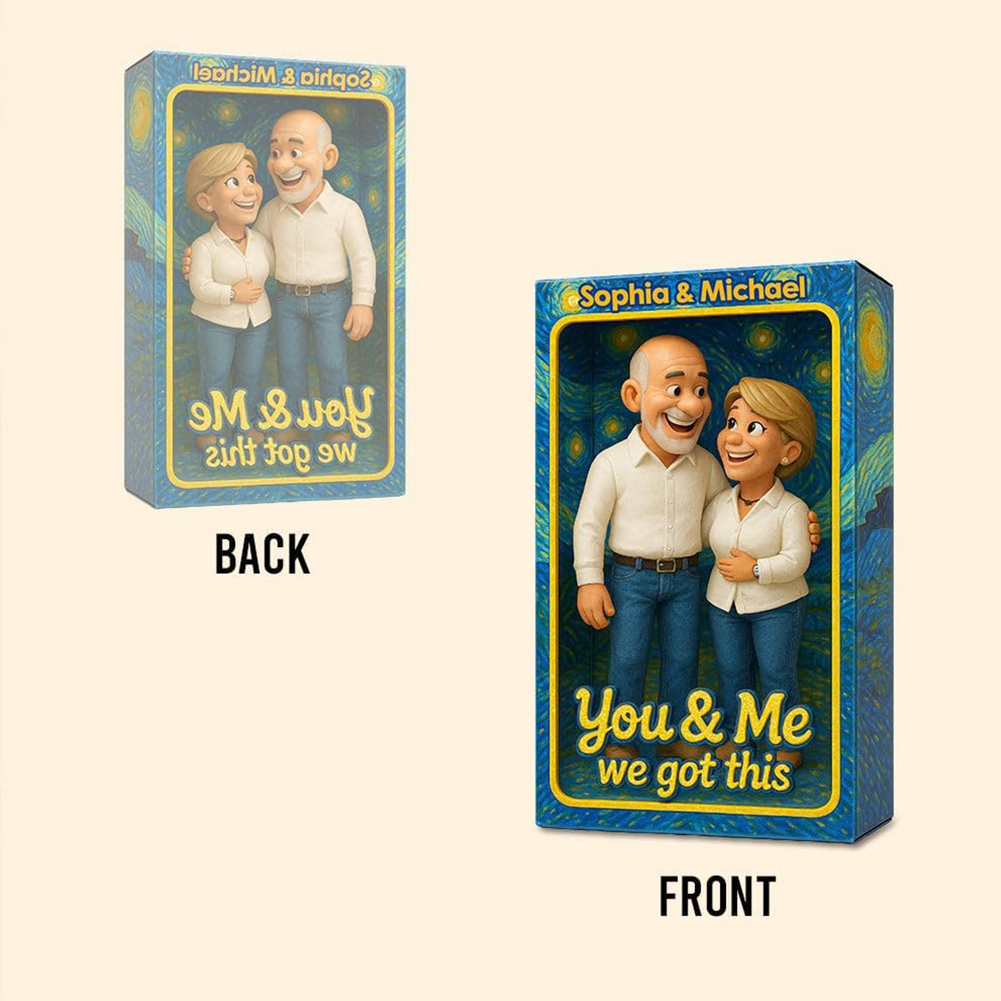 QLCS 717 Personalized Couple PLAQUE