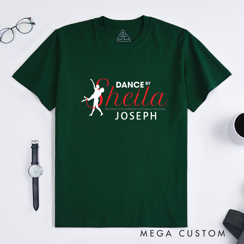 Personalized Ballet Dance Classic T-Shirts Custom Name Gift Unisex Dancer Tee Unique Dance Instructor Present for Women and Men Dance Lover Outfit
