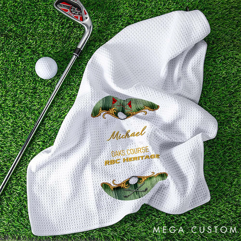 [Copy]Personalized Golf Towel with Custom Name and Unique Custom Designs