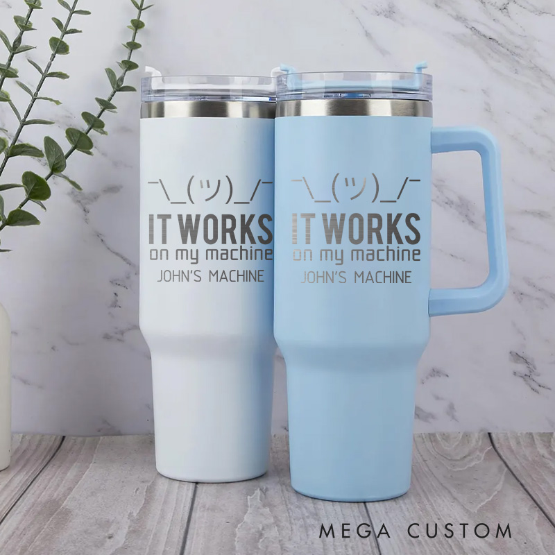 Personalized Programmers Engineers Technology Lovers Tumbler Gifts for Geek Nerd