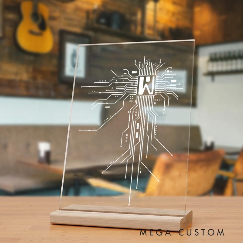 Personalized Technology Engineer Lovers Table Decor for Programmer Computer IT Geek Nerd Gift    