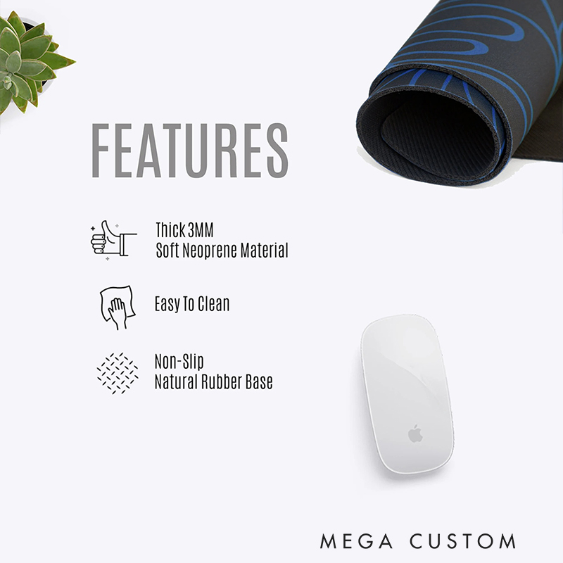 Personalized Desk Mat Large Mouse Pad Custom TCG Playmat Father's Day Gift Christmas Gift Boyfriend Gift Husband Gift Son Gift