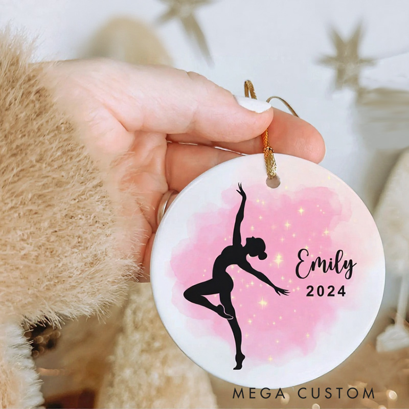 Personalized Dance Christmas Ornament Gift for Dancer Ballet Dance Gift for Christmas Dancer Ballet Dance Keepsake