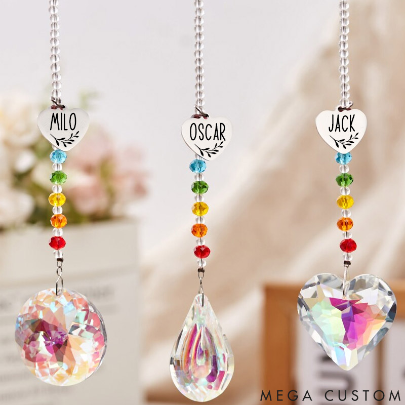 Personalized Pet Lover Loss of Pet Sympathy Gift Wreath Sun Catcher