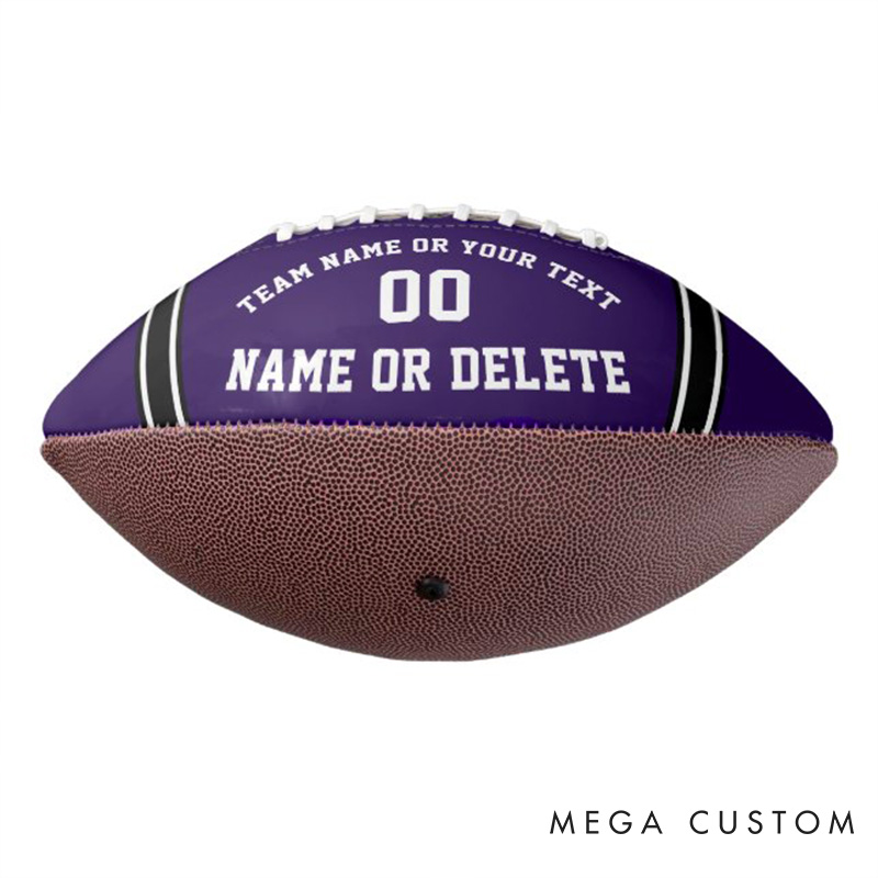 Personalized American Football Keepsake with Custom Photo and Celebrate Your Legacy