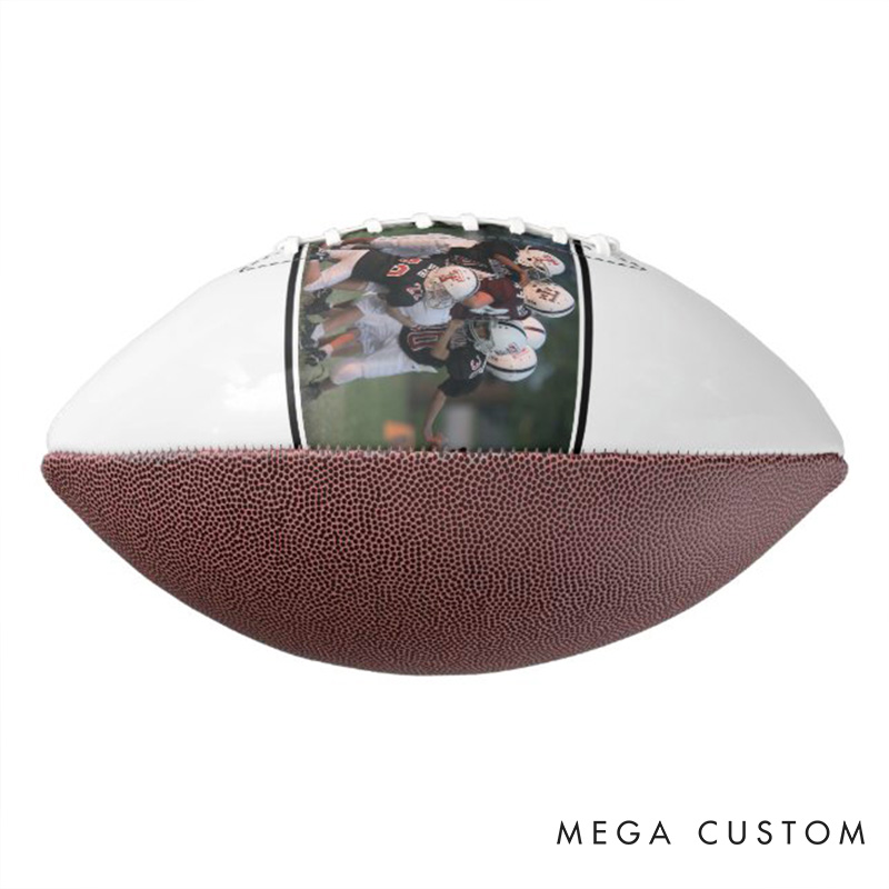 Personalized Coach Appreciation American Football Keepsake with Custom Photo and A Tribute to Leadership