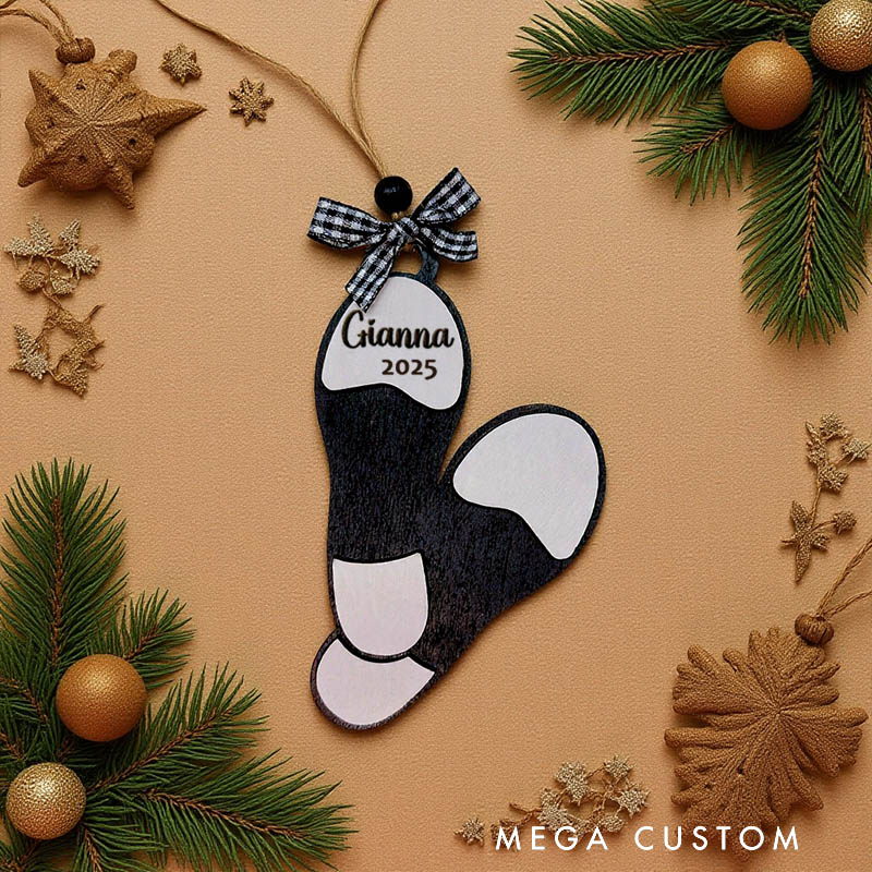Personalized Tap Dance Christmas Tree Ornament Tap Shoes Ornament Dance Ornament Jazz Dancer Dance Teacher Gift for Dancer