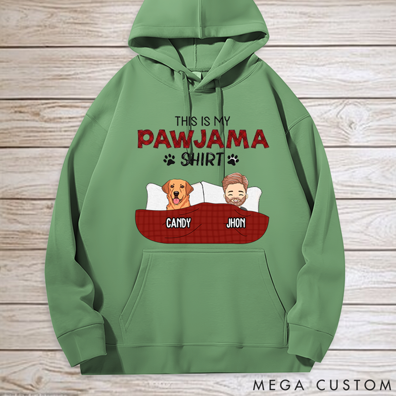 Personalized Dog Lover Pajama Shirt Classic Hoodies