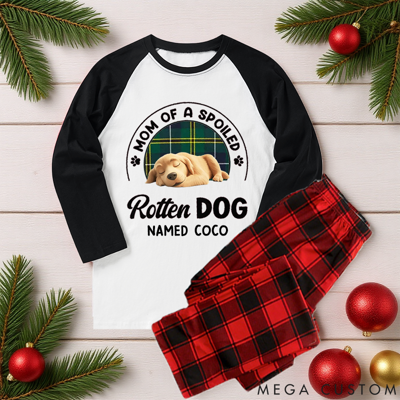 Personalized Dog Lover My Spoiled Dog Family Matching