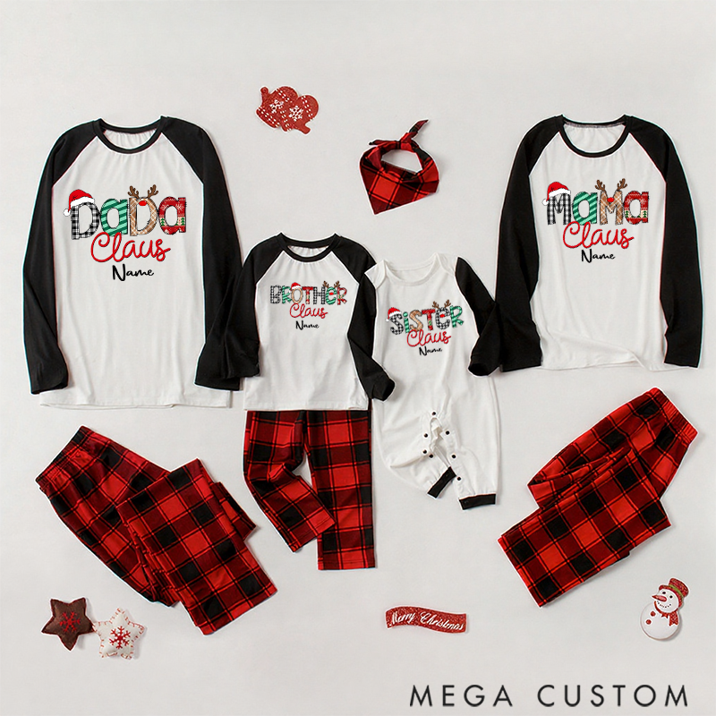 Personalized Family Christmas Pajamas for Creating Delightful Holiday Moments with Festive and Cheerful Designs Together