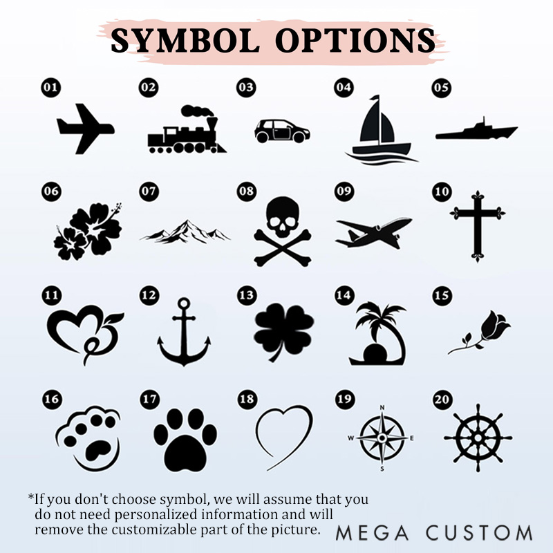 Personalized Passport Holder and Luggage Tag Pattern with Name for Travel Lovers