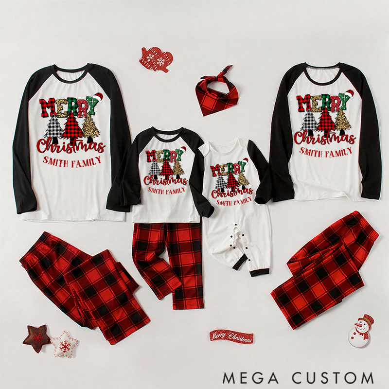 Personalized Family Christmas Pajamas for Celebrating the Season with Love and Joy