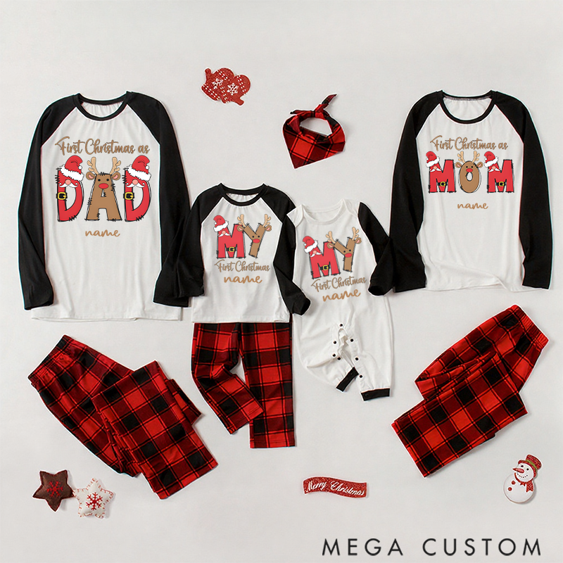[Copy]Personalized Family Making Memories Together Christmas Pajamas Gift for Family