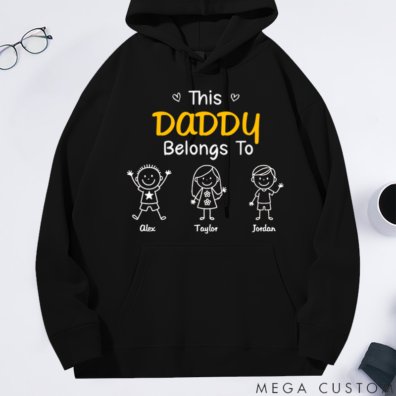 Personalized Classic Hoodies Birthday Gifts for Dad Grandpa