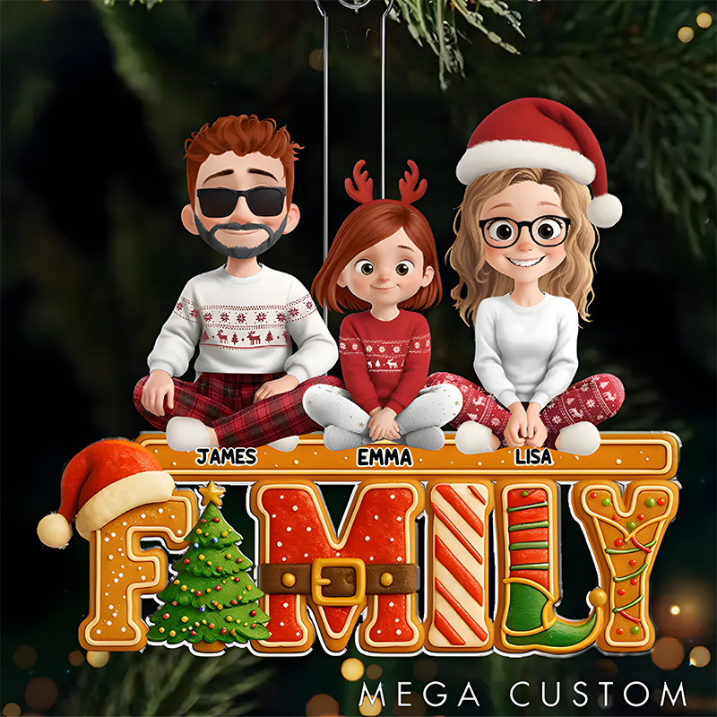 Personalized Family Christmas Ornament Infuse Your Home with Festive Cheer
