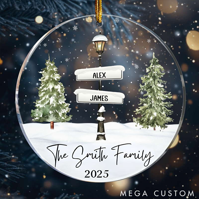 Personalized Family Christmas Ornaments Making Our Holiday Season Special with Our First Christmas as a Family