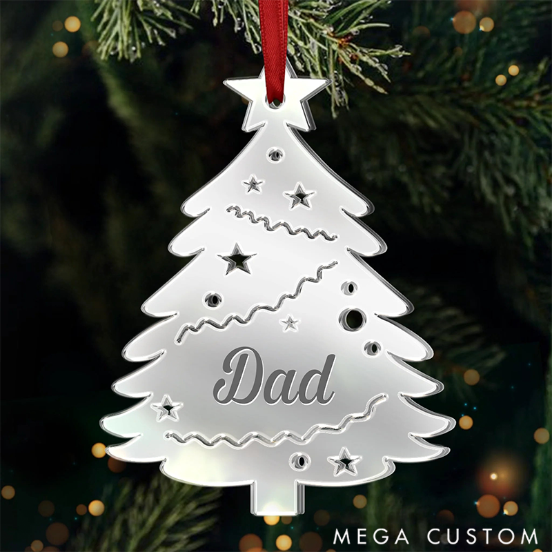 Personalized Family Christmas Ornaments Our Family Tree Shines Bright