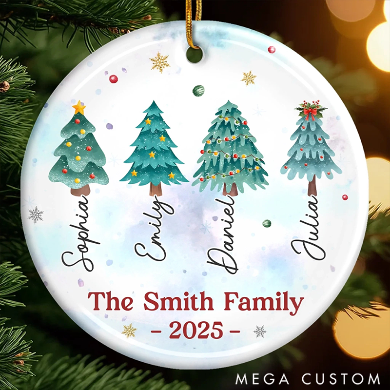 Personalized Family Christmas Ornaments Where Love Always Begins