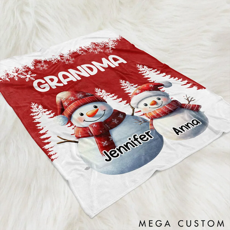 Personalized Mom You are My Hero Printed Blanket Mother's Day Gift for Mom Grandma