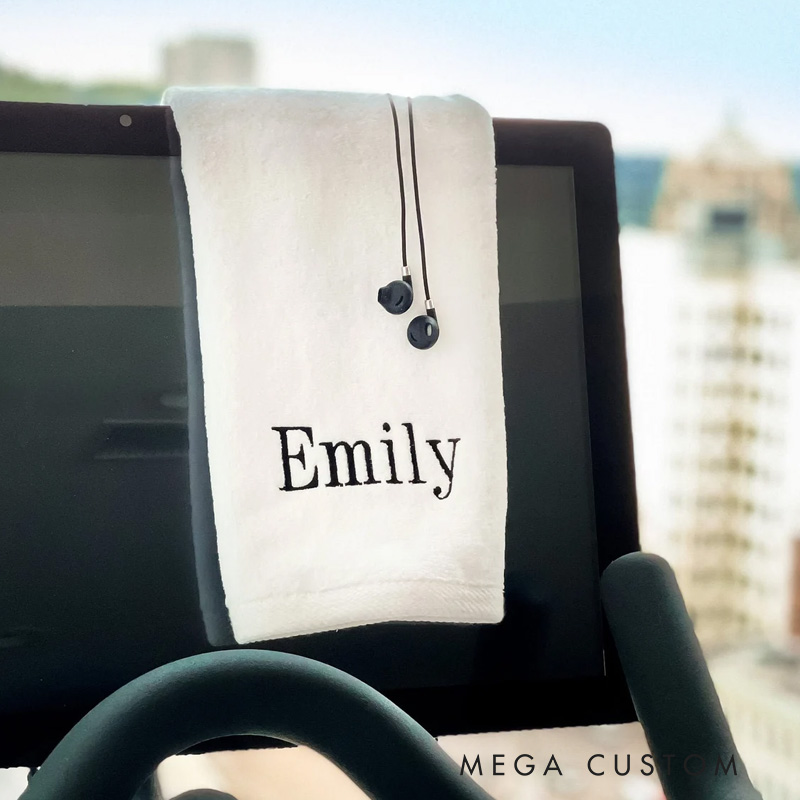 Personalized GYM Towel Sports Towel Monogrammed Workout Towel Sport Towel Embroidered Gym Towel Towel Sports Gym Lover Gift